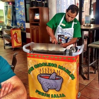 The Giggling Marlin - Tableside hot sauce! - Bars Near Me - Cabo San Lucas, BCS