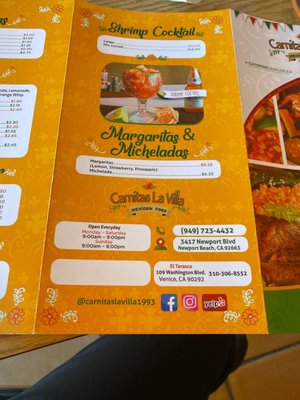 Menu photo 6 Carnitas La Villa Newport Beach, CA Menu photo 6 Carnitas La Villa Newport Beach, CA