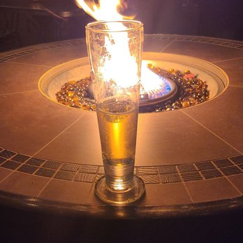 Orange Hill Restaurant & Events - Enjoying a tall Stella with a great view. - Steakhouses Near Me - Orange, California