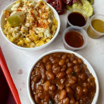 Chef J BBQ - Hickory pit bbq beans Smoked elotes - Barbeque Near Me - Kansas City, Missouri