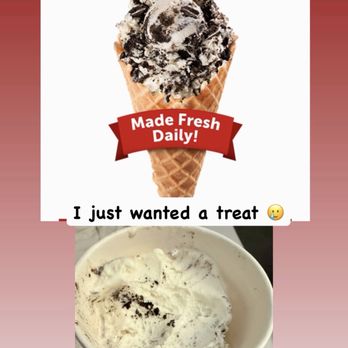Bruster's Real Ice Cream - No cookies as advertised. Disappointing when I only splurge every now and then. - Desserts Near Me - Eastvale, California Bruster's Real Ice Cream - No cookies as advertised. Disappointing when I only splurge every now and then. - Desserts Near Me - Eastvale, California