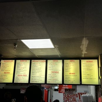 Tu Taco - Menu 2 - Mexican Near Me - Myrtle Beach, South Carolina
