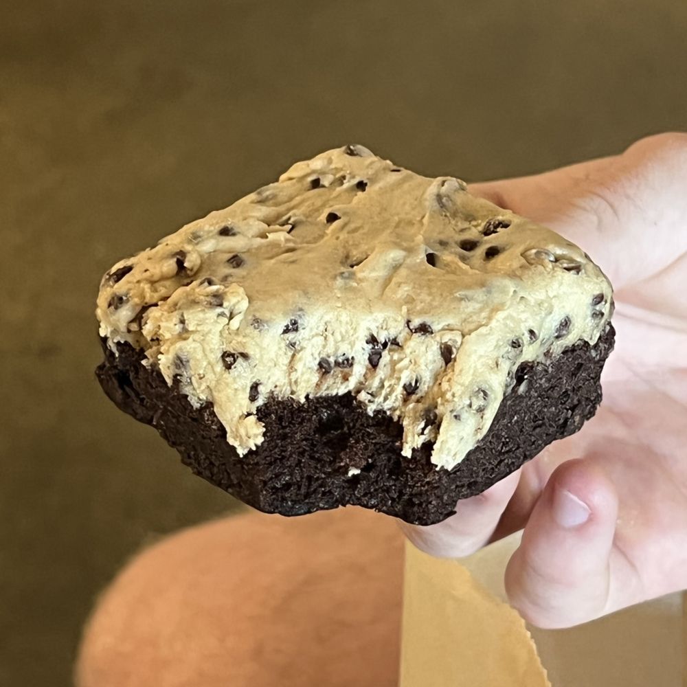 Cookie Dough Brownie Cookie Dough Brownie