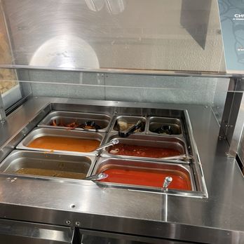 Los Primos Mexican Food - Sauce station - Mexican Near Me - Carlsbad, California Los Primos Mexican Food - Sauce station - Mexican Near Me - Carlsbad, California