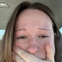 HOLIDAY HAIR - This is the after appointment they are uneven and overly waxed and not the same shape. I am embarrassed and horrified.
