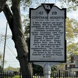Converse Heights - Historical Marker