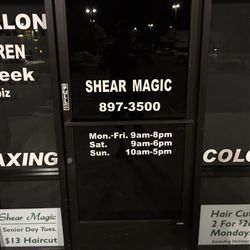 Shear Magic - Open Heaven Days a Week.