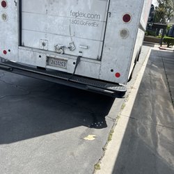 FedEx Office Print & Ship Center - I was verbally assaulted by the driver of this truck today.