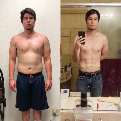 Some progress pics! - Hard work and diet! Our trainers will help give a customized meal plan, as well as customized workout plans! There is no one size fits all here! Some progress pics! - Hard work and diet! Our trainers will help give a customized meal plan, as well as customized workout plans! There is no one size fits all here!