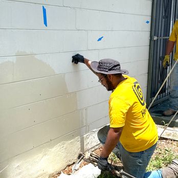 Helicon - Chemical grouting under a home's foundation - General Contractors Near Me - Tampa, Florida Helicon - Chemical grouting under a home's foundation - General Contractors Near Me - Tampa, Florida