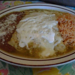 Juarez Mexican Restaurant - Cheese enchiladas