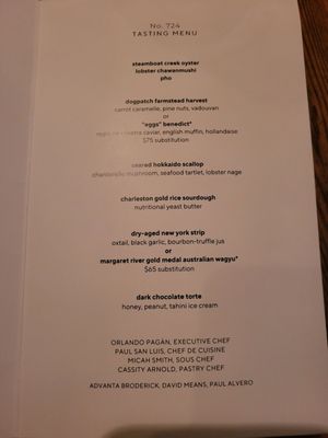 Menu photo 3 Wild Common Charleston, SC