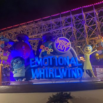 Inside Out Emotional Whirlwind - Amusement Parks Near Me - Anaheim, California