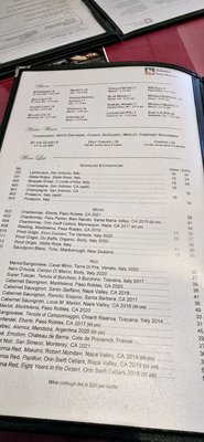 Menu photo 2 Salvatore Italian Restaurant Montebello, CA