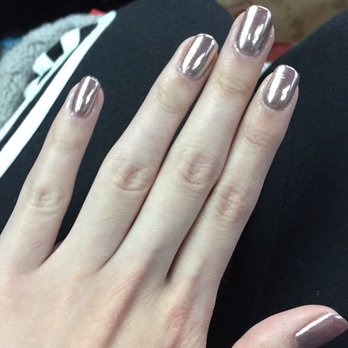 Creative Nails and Spa - Rose gold chrome if you want something like this i suggest you try color 269 with msilver - Nail Salons Near Me - Seattle, Washington Creative Nails and Spa - Rose gold chrome if you want something like this i suggest you try color 269 with msilver - Nail Salons Near Me - Seattle, Washington