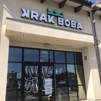 Krak Boba - Front - Bubble Tea Near Me - Rancho Cucamonga, California