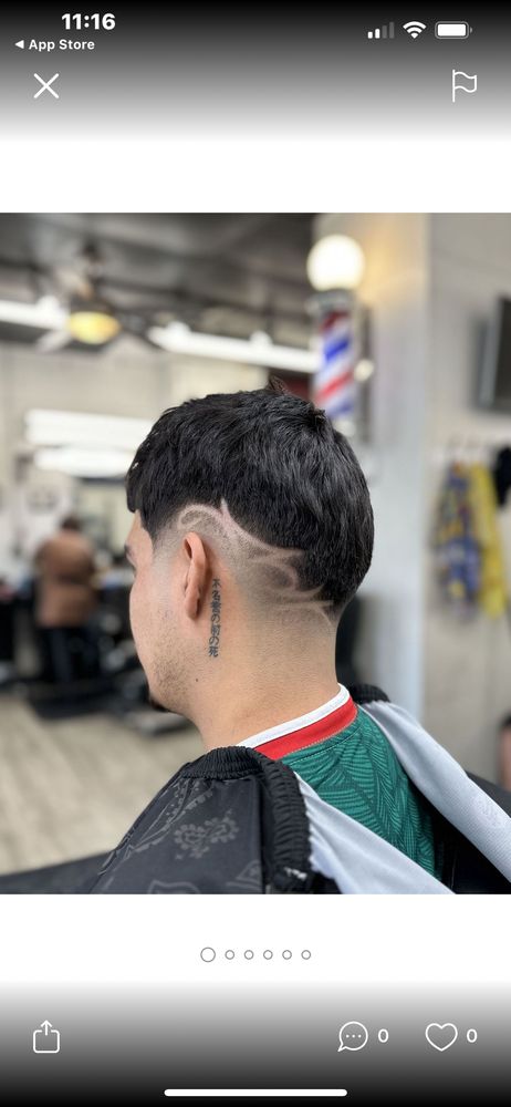 Bebo’s Barbershop Logo