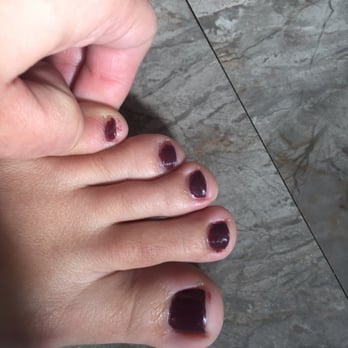 Majestic Nails - Not impressed with quality. Since I'm rocking a baby bump I didn't notice until I got home. - Nail Salons Near Me - Lincoln, Rhode Island