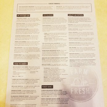 First Watch - Menu - Breakfast & Brunch Near Me - Akron, Ohio