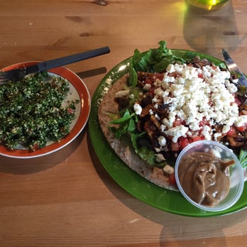 The Mediterranean Chef - Nikki special with a side order of tabuleh - Mediterranean Near Me - Austin, Texas