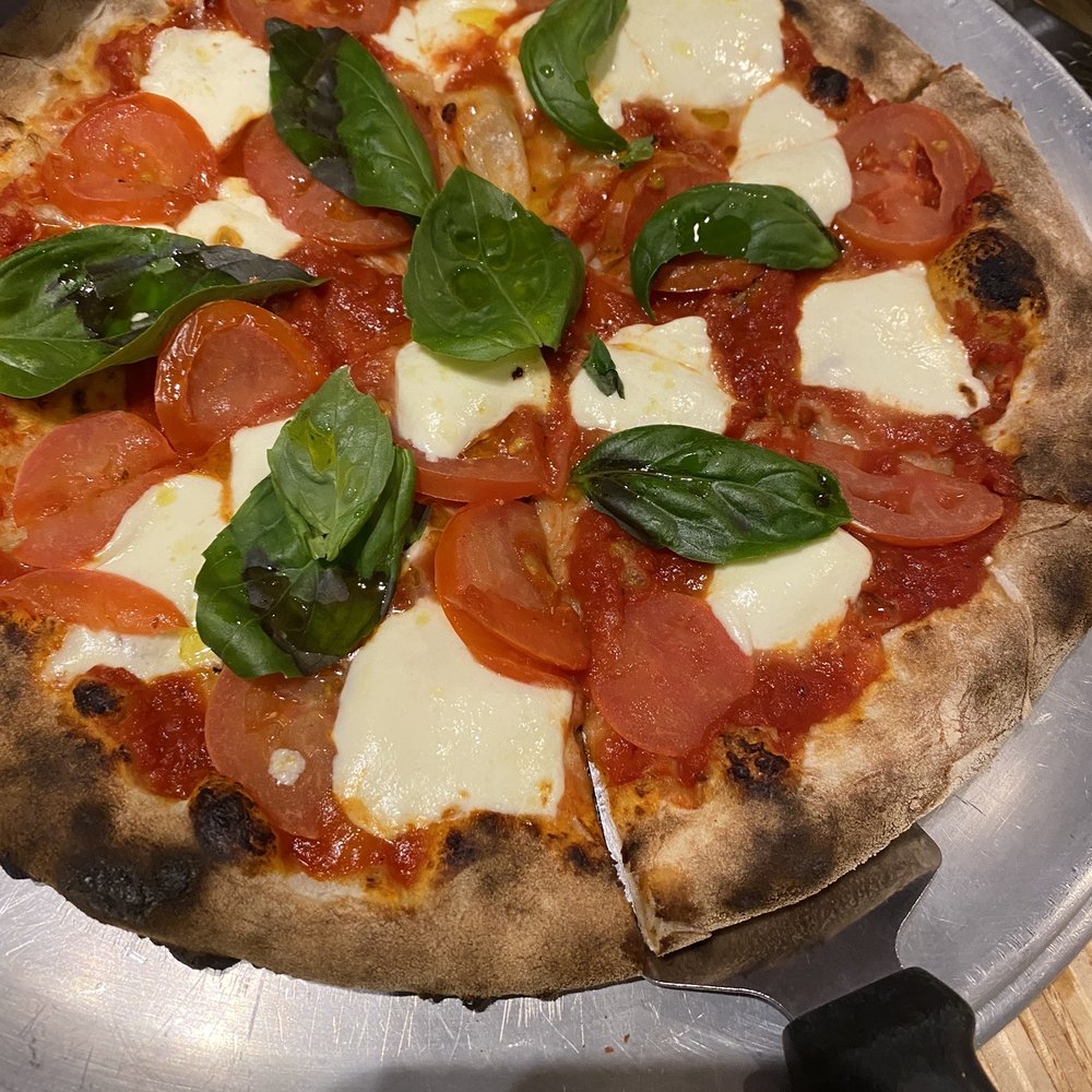 Bear Brick Oven Pizza - The Stonegate Margherita Pizza The Stonegate Margherita Pizza...what else needs to be said right?? So delicious! - Pizza Near Me - Silver Spring, Maryland