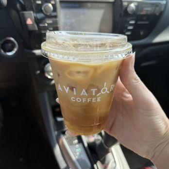 Aviator Coffee - Small iced latte with coconut milk - Sandwiches Near Me - Westchester, Illinois Aviator Coffee - Small iced latte with coconut milk - Sandwiches Near Me - Westchester, Illinois