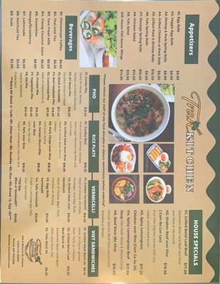 Menu photo 3 Tran Kitchen Vietnamese Cuisine Folsom, CA Menu photo 3 Tran Kitchen Vietnamese Cuisine Folsom, CA