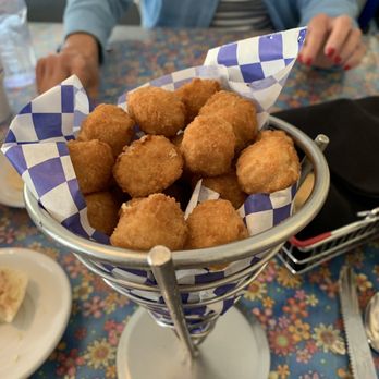 Mayberry Cafe - Jalapeño Cheddar Cheese Cubes.  Loved those, served with spicy and regular ranch - American Near Me - Danville, Indiana