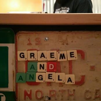 Mojo Cafe - Scrabble pieces!! - Tacos Near Me - Ludlow, Vermont