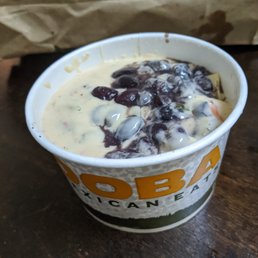 They filled my queso dip with beans. Doesn't help that I hate beans. They filled my queso dip with beans. Doesn't help that I hate beans.