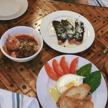 il vecchio - Burrata, Pate, and Meatball apps from happy hour - Italian Near Me - Pacific Grove, California