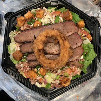 Cousin's BBQ - Bevs smokehouse salad - Barbeque Near Me - Dallas, Texas Cousin's BBQ - Bevs smokehouse salad - Barbeque Near Me - Dallas, Texas