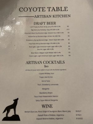 Menu photo 7 Coyote Table Artisan Kitchen Lakewood, CO Menu photo 7 Coyote Table Artisan Kitchen Lakewood, CO