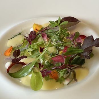 Casa Marcial - A salad with local herbs - Asturian Near Me - Parres, O