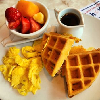 Silver Diner - Kids Waffle & Egg. $5.99. - Diners Near Me - Falls Church, Virginia