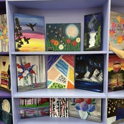 Paint And Sip - Choose a painting to paint wall 2