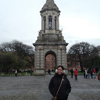 Trinity College Dublin - Trinity College Bell Tower. Don't laugh at my marshmallow ears! It was deathly cold! - Colleges & Universities Near Me - Dublin, D Trinity College Dublin - Trinity College Bell Tower. Don't laugh at my marshmallow ears! It was deathly cold! - Colleges & Universities Near Me - Dublin, D