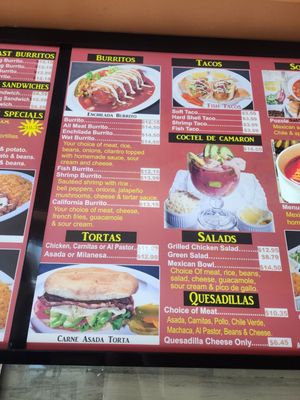 Menu photo 2 La Enchilada Mexican Food Montebello, CA Menu photo 2 La Enchilada Mexican Food Montebello, CA