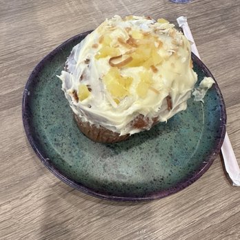 Aloha Stacks - Coconut Pineapple muffin - Breakfast & Brunch Near Me - Whittier, California Aloha Stacks - Coconut Pineapple muffin - Breakfast & Brunch Near Me - Whittier, California