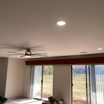 Patriarch Electric - We added a ceiling fan and several light fixtures. - Electricians Near Me Patriarch Electric - We added a ceiling fan and several light fixtures. - Electricians Near Me