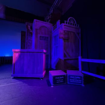 Wild West Spectacular - The set - 2022. - Performing Arts Near Me - Cody, Wyoming