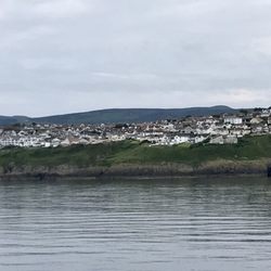 Isle Of Man Steam Packet Company Ltd - A view of the East Coast of the Isle of Man on the way out to sea.
