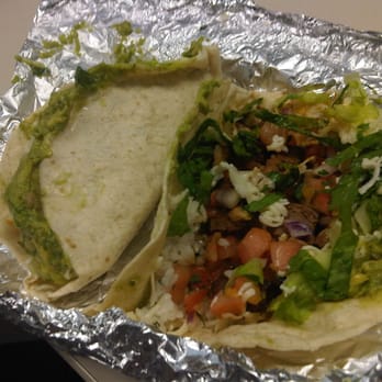 Chipotle Mexican Grill - Soft shell steak tacos with guacamole. - Mexican Near Me - Pittsburgh, Pennsylvania