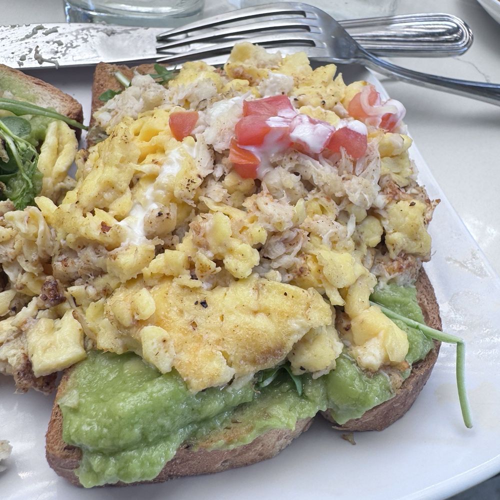 Mimosas - Crab-Avocado Toast 4/5 - Breakfast & Brunch Near Me - Myrtle Beach, South Carolina Mimosas - Crab-Avocado Toast 4/5 - Breakfast & Brunch Near Me - Myrtle Beach, South Carolina