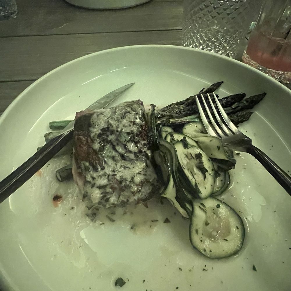 Pan seared bass Pan seared bass