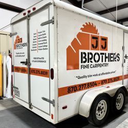 Logo creation, design, fresh, modern. Utility trailer, vehicle, vinyl wrap, design, installation.of graphics.