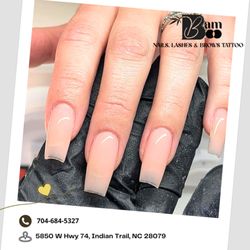 Bamboo Nails - Nude Full Set Perfection
Clean, classy, and timeless--nude nails that match every outfit and every occasion.
Perfect shape * Smoo