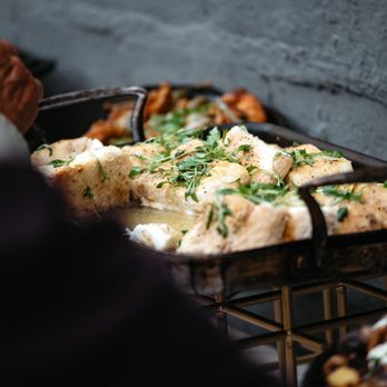 Fork in the Road Catering - White Sea Bass was awesome - Caterers Near Me - Costa Mesa, California