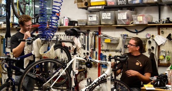 Tour Of Nevada City Bicycle Shop by null
