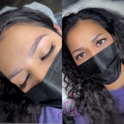 Art of Beauty by Amy - Before and after microshading